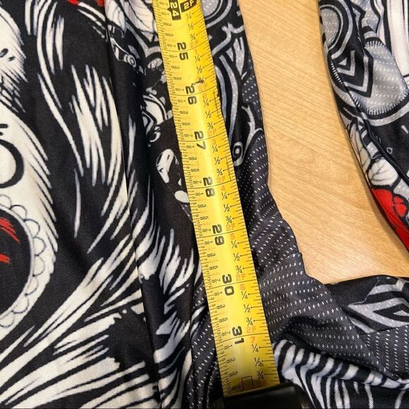 Sugar Skull Polyester Leggings XL NWOT - Picture 7 of 13